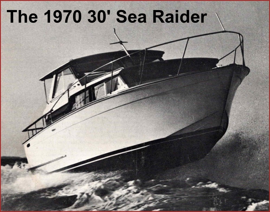 1970 trojan 30' Sea Raider