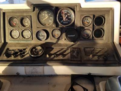 Instrument panel before