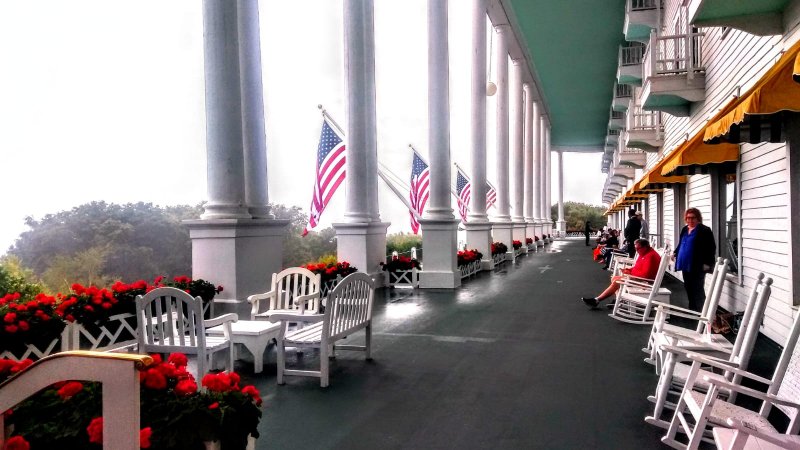 Grand Hotel Porch