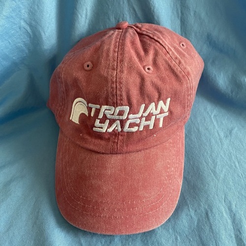 Trojan Cap -- Red / Silver (US Only) - Click Image to Close