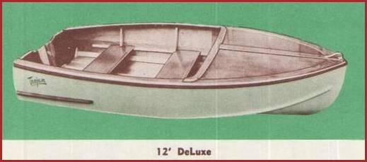 1952 sea queen deluxe 12 foot