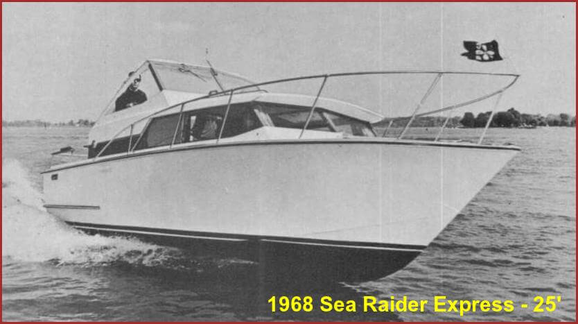 1968 25' Sea Raider Express