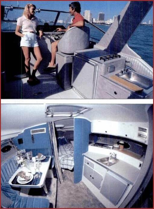 9 Meter trojan helm and galley