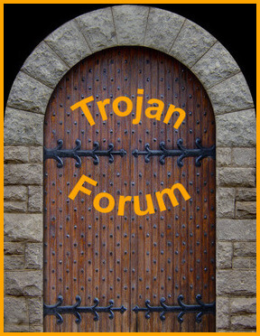 Click on the door to enter the forum.