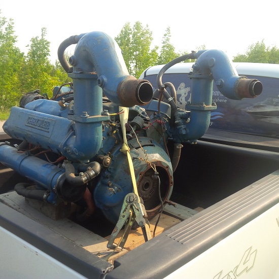 Both engines were run up with Oil Pressure gauge attached