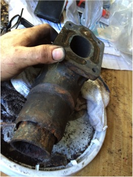 As removed