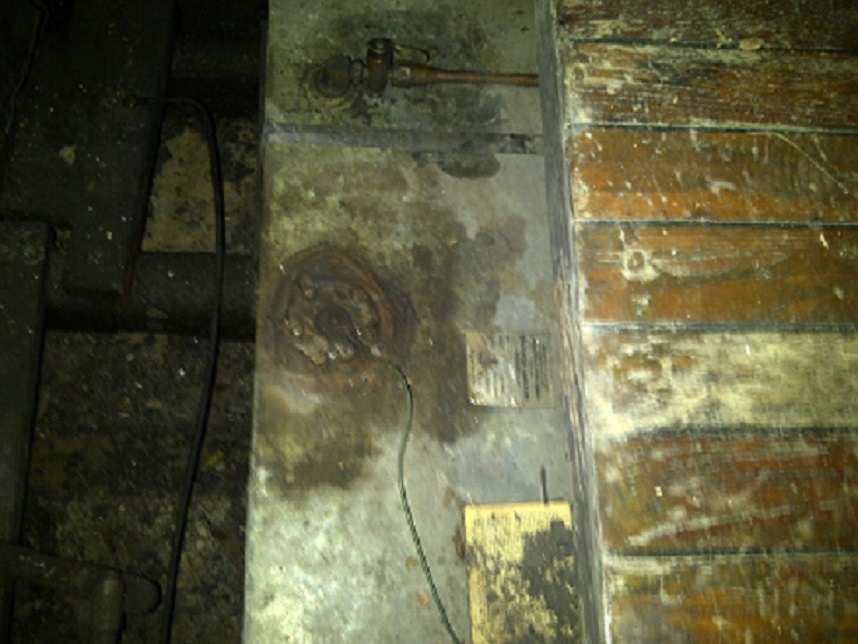 fuel sender on top of tank with shut off valve