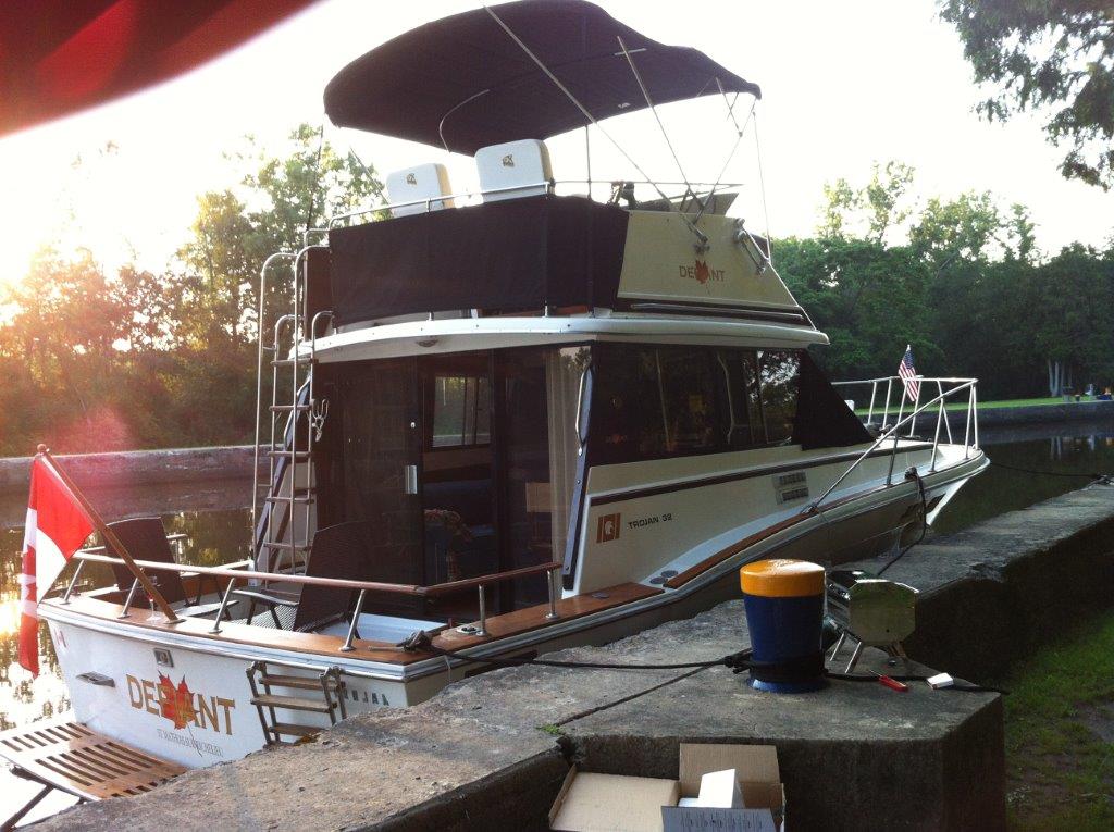 Overnight Lock 9 Champlain Canal