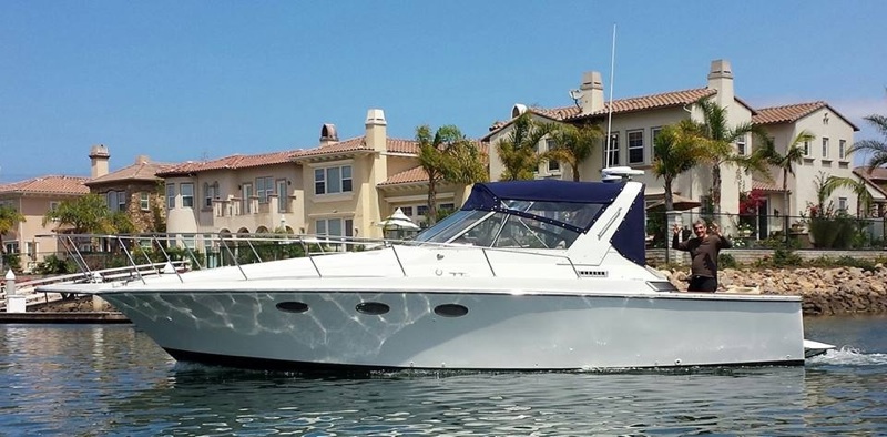 Here I am about to leave home for a trip to Santa Barbara.  I love this boat !!!!