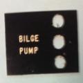 Bilge Pump Plate - #1