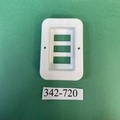Switch plate - 3 Slot (Horizontal) - (342-720)