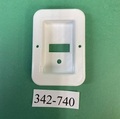 Switch Plate - 1 Slot (Horizontal) -- (342-740)