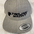 Trojan Cap Flat -- Gray / Black (US Only)