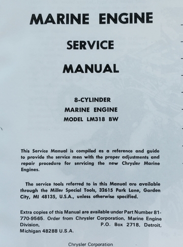 Chrysler Manual