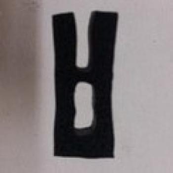 Center Window Gasket - (3/4") - Click Image to Close