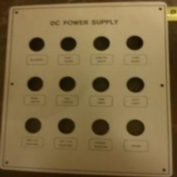 DC Power Supply Panel Face - Click Image to Close