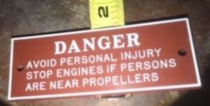 Danger Sign - Click Image to Close