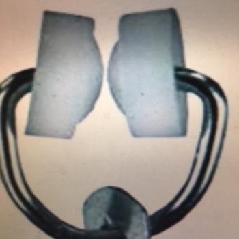 Shower Curtain Wheeled Hook - Click Image to Close