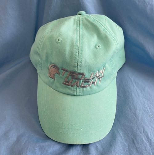 Trojan Cap -- Turquoise / Silver (US Only) - Click Image to Close