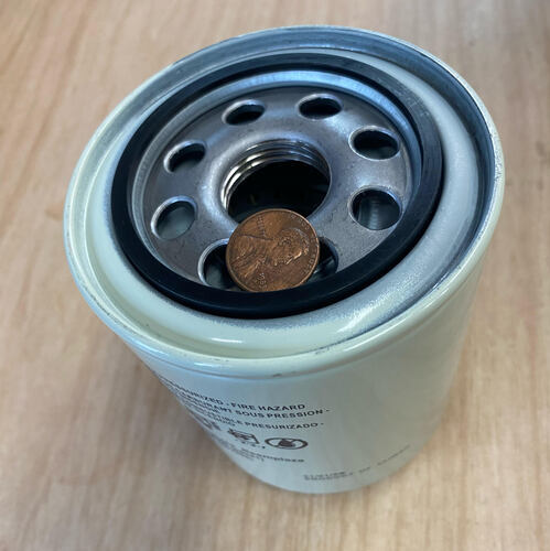 Fuel / Water Separation Filter (large) - Click Image to Close