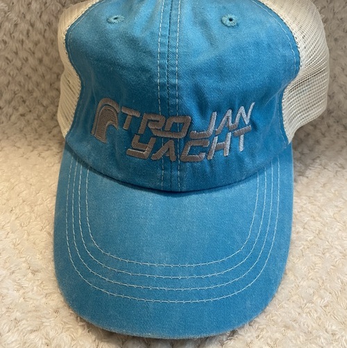 Trojan Cap --Blue / Mesh Back (US Only) - Click Image to Close
