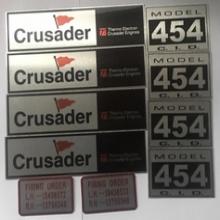 Crusader Valve Cover Decals