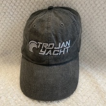 Trojan Cap -- Black / Silver (US Only)